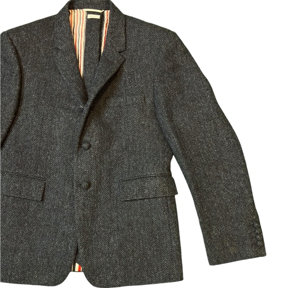 Thom Browne Button Back Classic Sport Coat - Picture 3 of 12